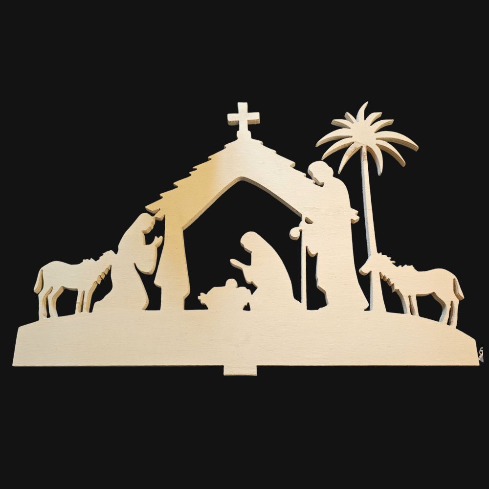 Décoration murale Crèche de Noël
