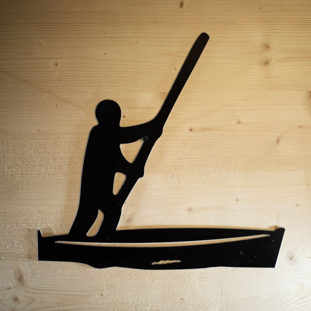 Plaque Décorative Bateau Chaland de Brière