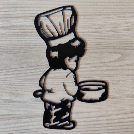 Plaque Décorative Petit Chef Cuisinier