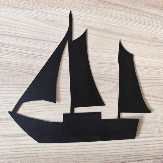 Plaque Décorative Voilier Deux-Mâts