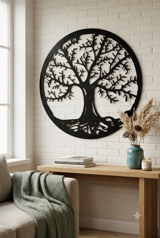 Décoration murale Arbre de Vie en Métal