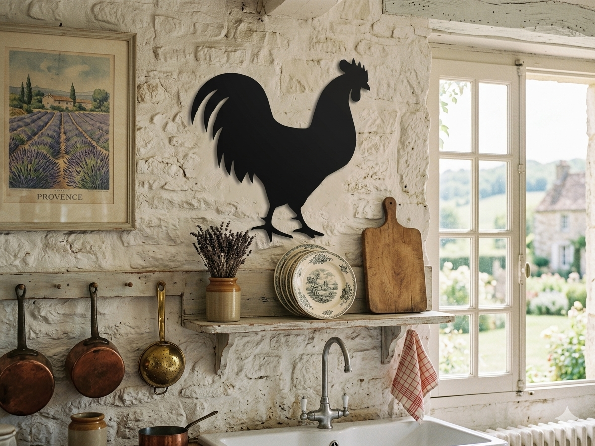 Plaque Coq Gaulois