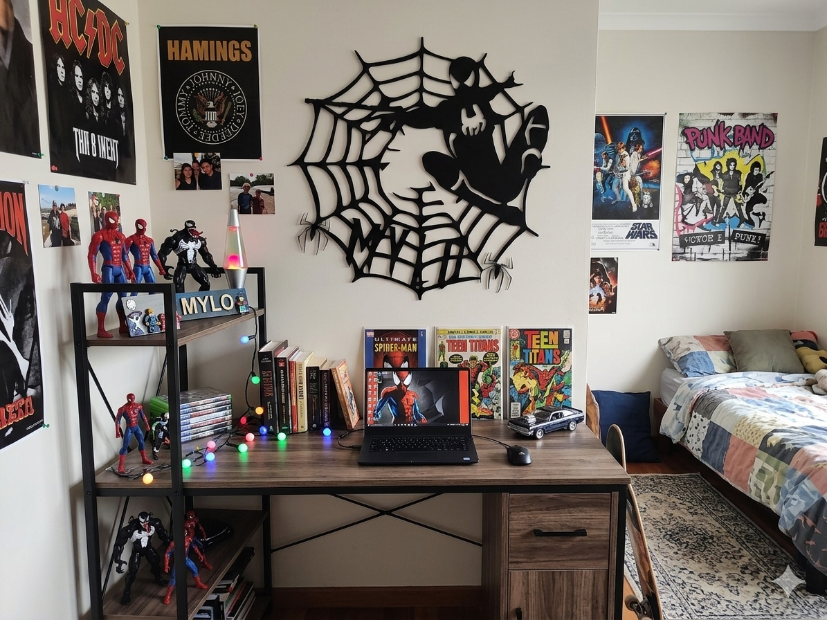 Plaque Spider-Man Homme-Araignée